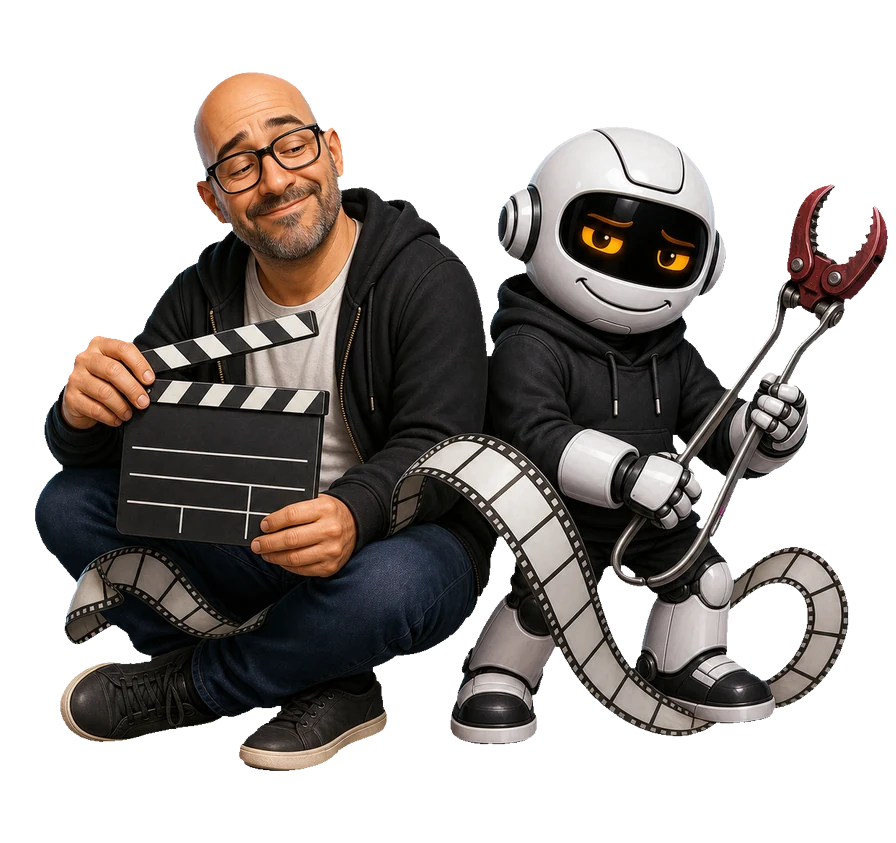A human, Clawdius and Max inspect the discussion machinery.